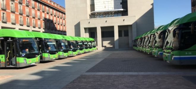 Madrid, Mallorca, Badajoz, Toledo, Salamanca y Murcia incorporaran 141 autobuses a Gas para la reduccion de emisiones