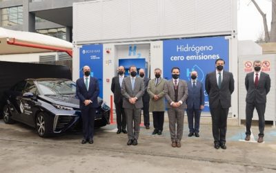 Madrid inaugura la primera hidrogenera de España para vehículos de pila de hidrógeno