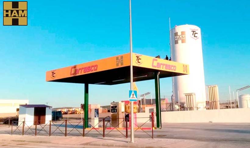 Madrid inaugura una nueva estación de Gas Natural Licuado en Velilla de San Antonio