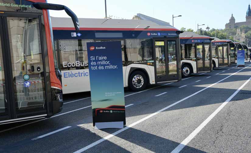 Transports Metropolitans de Barcelona (TMB) incorporará 108 nuevos autobuses a Gas Natural Comprimido en 2022