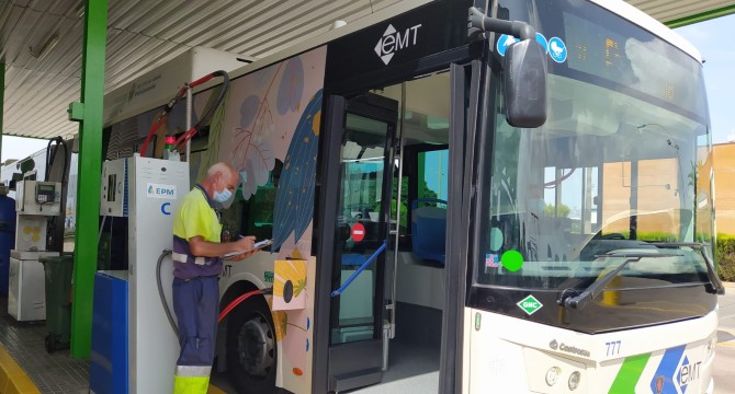 Redexis construye la infraestructura para suministrar gas natural a la flota de autobuses de la EMT en Palma