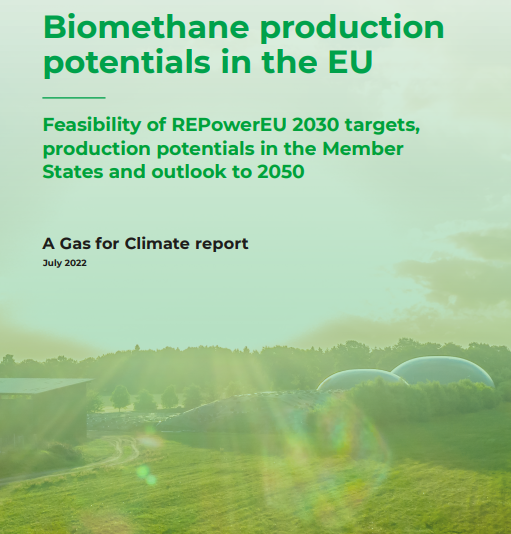 “Gas for Climate”, refuerza en su informe la oportunidad del Biometano para la estrategia energética de Europa