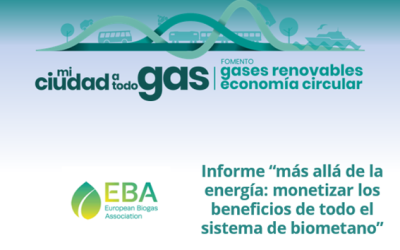 Informe “más allá de la energía: monetizar los beneficios de todo el sistema de biometano”
