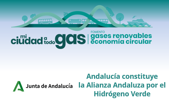 Andalucía constituye la Alianza Andaluza por el Hidrógeno Verde