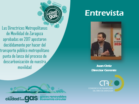 EL EXPERTO RESPONDE: Juan Ortiz, Director Gerente del Consorcio de Transportes del Área de Zaragoza