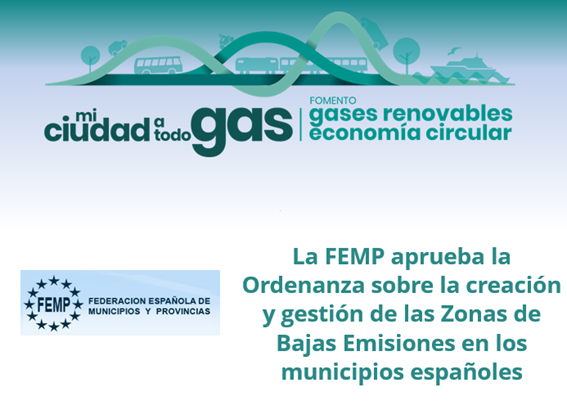 La FEMP aprueba la Ordenanza sobre la creación y gestión de las Zonas de Bajas Emisiones en los municipios españoles