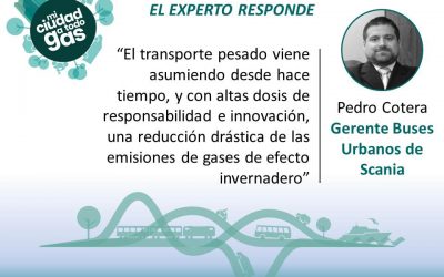 EL EXPERTO RESPONDE: Pedro Cotera, Gerente Buses Urbanos de Scania