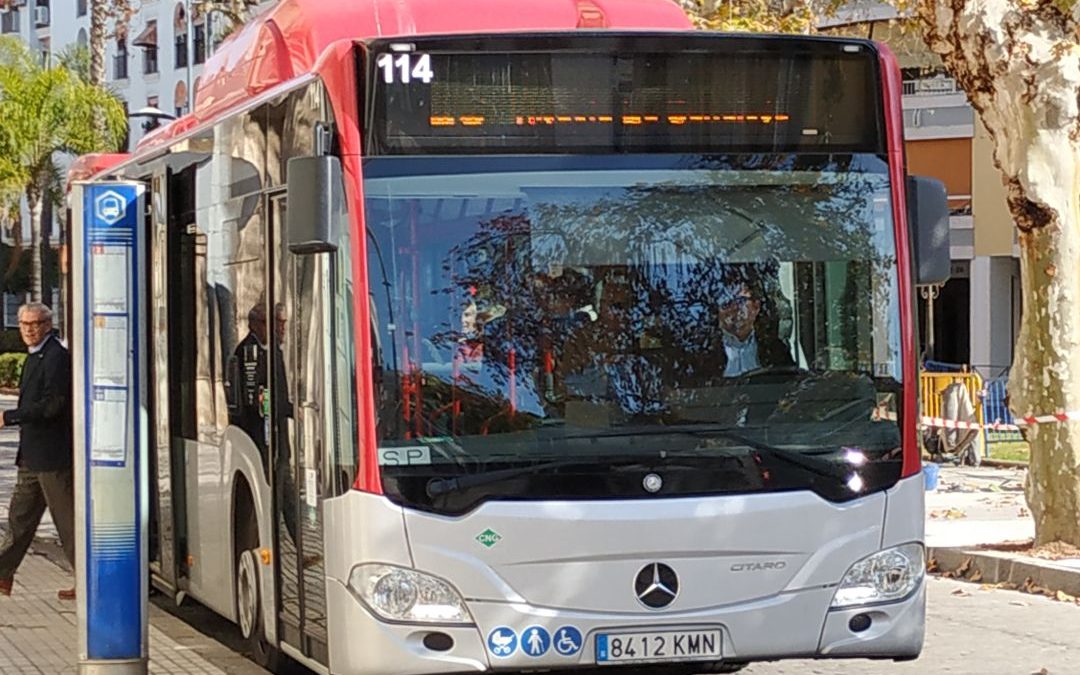 Jerez reduce las emisiones de gases de efecto invernadero gracias a sus autobuses a Gas