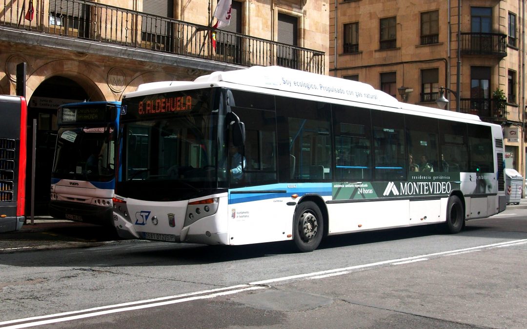 Salamanca incorpora nuevos autobuses de gas natural ratificando su compromiso con el medio ambiente