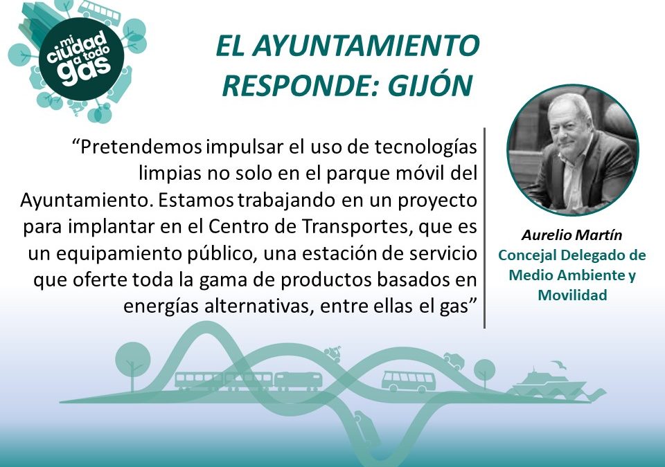 EL AYUNTAMIENTO RESPONDE: Aurelio Martín, Concejal Delegado de Medio Ambiente y Movilidad del Ayuntamiento de Gijón