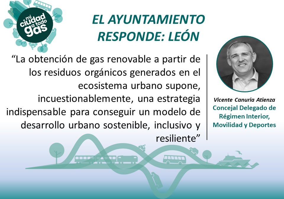 EL AYUNTAMIENTO RESPONDE: Entrevista a Vicente Canuria Atienza, Concejal Delegado de Régimen Interior, Movilidad y Deportes del Ayuntamiento de León