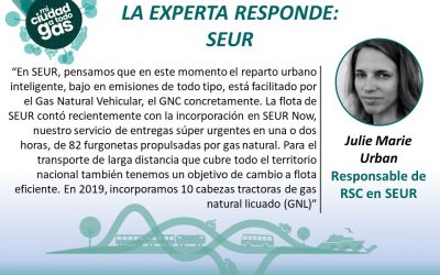 LA EXPERTA RESPONDE: Julie Marie Urban, Responsable de RSC en SEUR