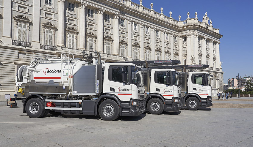 La Comunidad de Madrid tendrá camiones de gas natural para el servicio de saneamiento