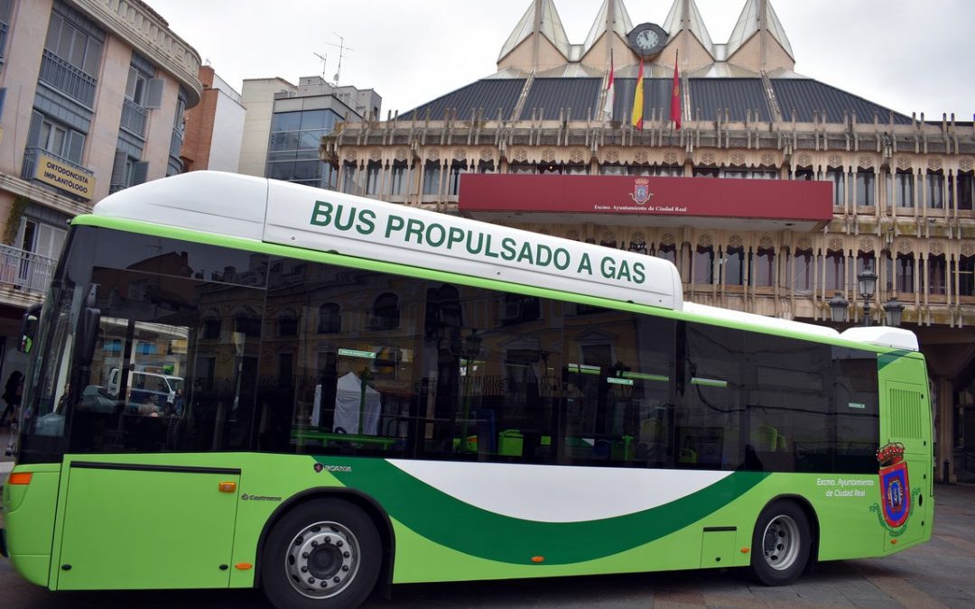Ciudad Real elige el Gas Natural e incorpora 3 nuevos autobuses de GNC a su trasporte urbano