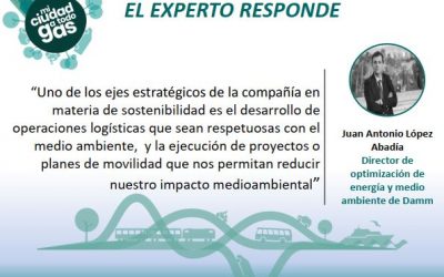 DAMM RESPONDE: Juan Antonio López Abadía, Director de optimización de energía y medio ambiente