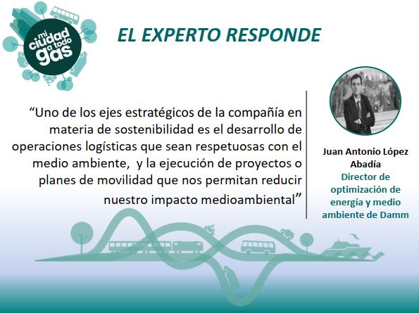 DAMM RESPONDE:  Juan Antonio López Abadía, Director de optimización de energía y medio ambiente