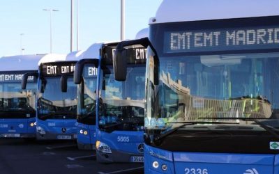 Madrid añade 520 autobuses a su flota de autobuses de Gas Natural Comprimido
