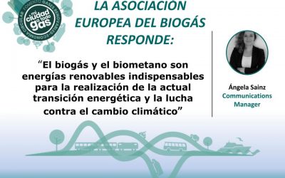 LA ASOCIACIÓN EUROPEA DEL BIOGÁS RESPONDE: Ángela Sainz, Communications Manager