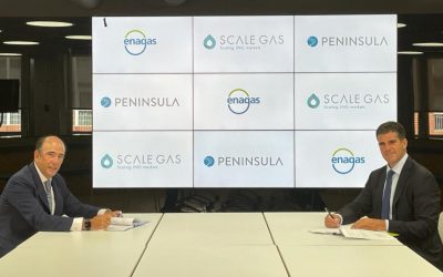 Scale Gas y Península acuerdan construir un buque para el suministro de bunkering de Gas Natural Licuado