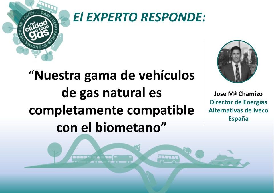 IVECO RESPONDE: José María Chamizo, Director de Energías Alternativas