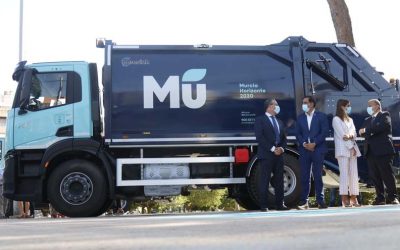 Murcia estrena una nueva flota de vehículos de recogida de residuos más sostenible