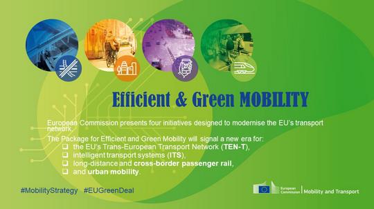 La Comisión Europea presenta su paquete de medidas Efficient & Green Mobility