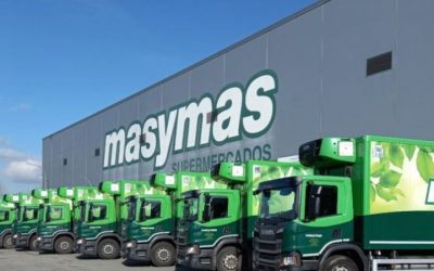 Masymas amplía su flota logística con 11 nuevos camiones Scania de GNL