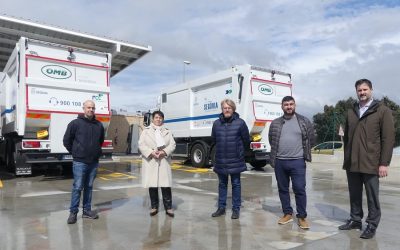 Segovia incorpora vehículos de GNC al servicio de recogida de residuos y limpieza viaria