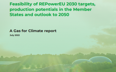 “Gas for Climate”, refuerza en su informe la oportunidad del Biometano para la estrategia energética de Europa