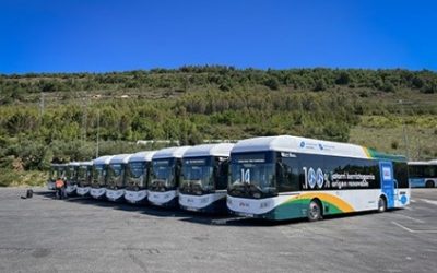 La Mancomunidad de la Comarca de Pamplona, presenta 13 nuevos autobuses propulsados con Gas Renovable