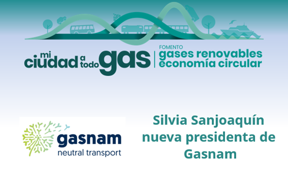 Silvia Sanjoaquín, nueva presidenta de Gasnam-Neutral Transport