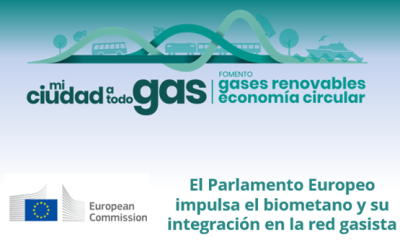 El Parlamento Europeo impulsa el biometano y su integración en la red gasista