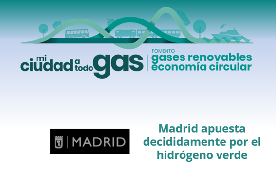 Madrid apuesta decididamente por el hidrógeno verde
