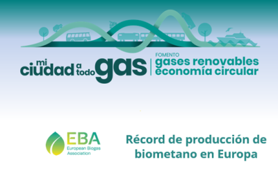 Récord de producción de biometano en Europa