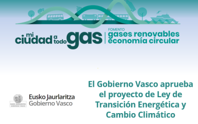 El Gobierno Vasco aprueba el proyecto de Ley de Transición Energética y Cambio Climático