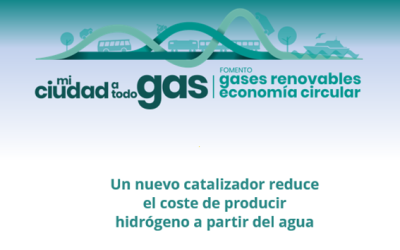 Un nuevo catalizador reduce el coste de producir hidrógeno a partir del agua