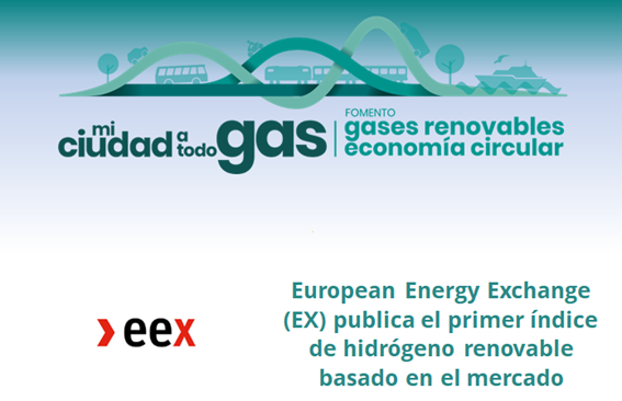 European Energy Exchange (EX) publica el primer índice de Hidrógeno Renovable basado en el mercado