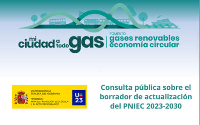 Consulta pública sobre el borrador de actualización del PNIEC 2023-2030