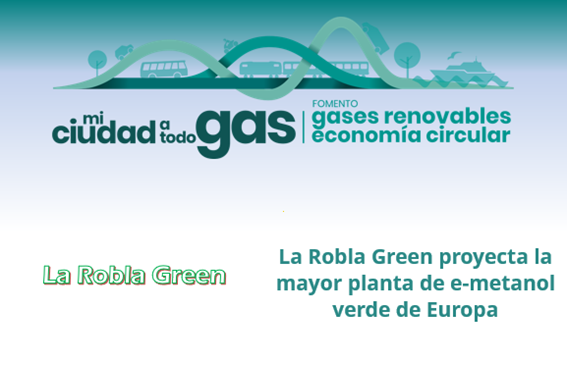 La Robla Green proyecta la mayor planta de e-metanol verde de Europa
