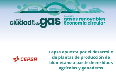 Cepsa apuesta por el desarrollo de plantas de producción de biometano a partir de residuos agrícolas y ganaderos