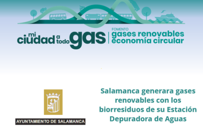 Salamanca generara gases renovables con los biorresiduos de su Estación Depuradora de Aguas