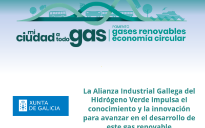 La Alianza Industrial Gallega del Hidrógeno Verde impulsa el conocimiento y la innovación para avanzar en el desarrollo de este gas renovable
