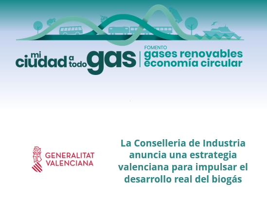 La Conselleria de Industria anuncia una estrategia valenciana para impulsar el desarrollo real del biogás