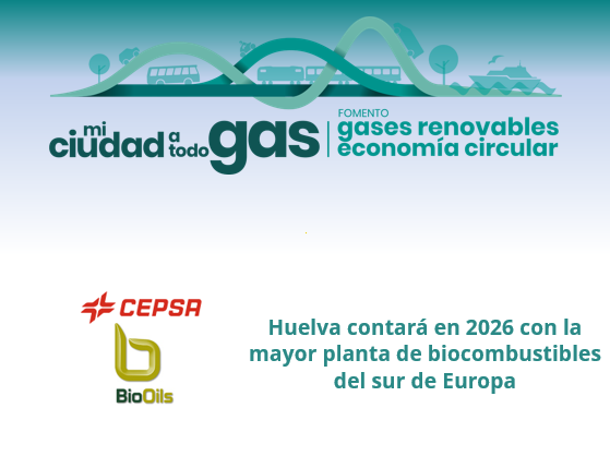 Huelva contará en 2026 con la mayor planta de biocombustibles del sur de Europa
