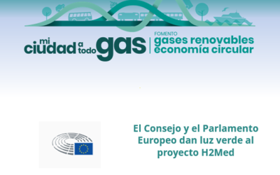 El Consejo y el Parlamento Europeo dan luz verde al proyecto H2Med