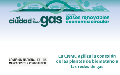 La CNMC agiliza la conexión de las plantas de biometano a las redes de gas