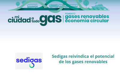 Sedigas reivindica el potencial de los gases renovables